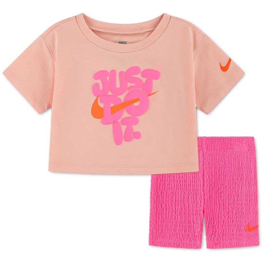 Велосипедки Nike Bold Play Bike set, розовый
