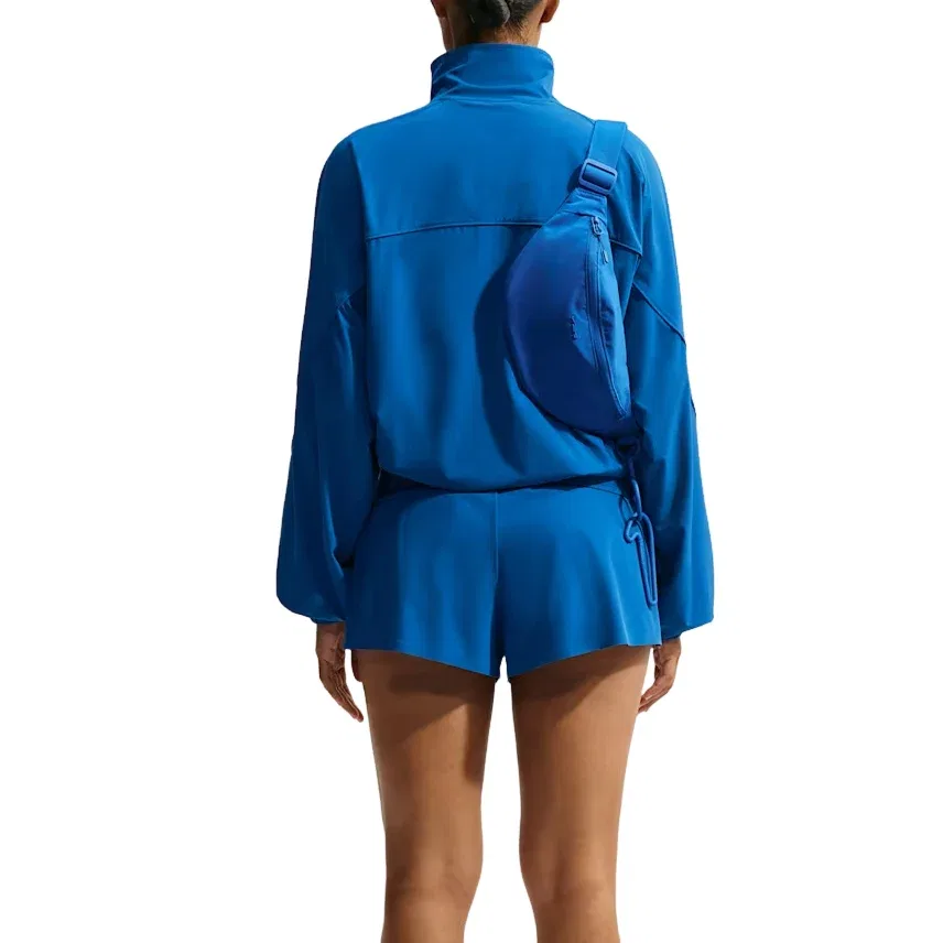 Женская куртка SKIMS Stretch Nylon Oversized Jacket 'Cobalt' Nike, Cobalt — фото 3