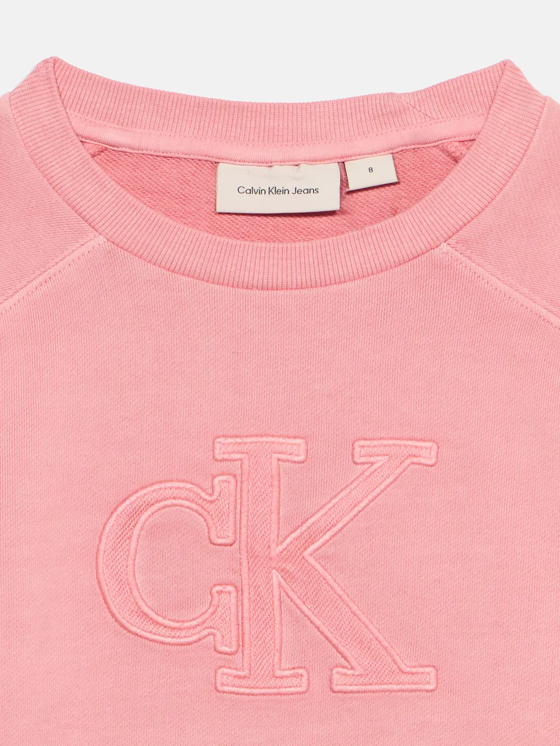 Свитшот Calvin Klein Jeans, розовый — фото 3