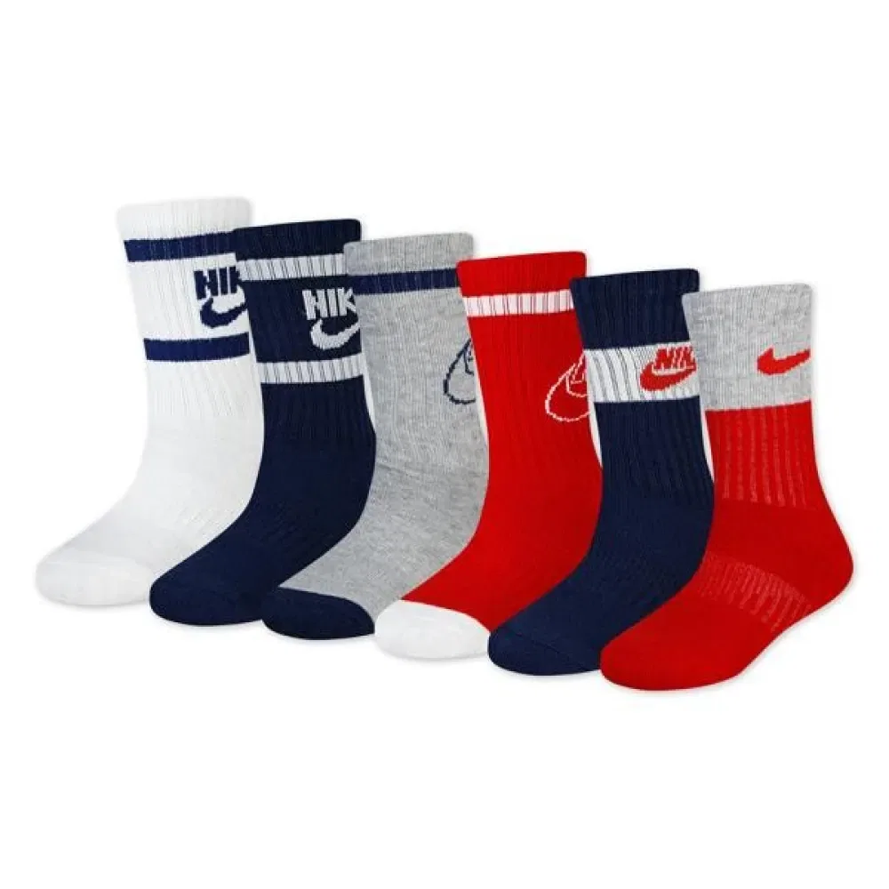 Носки Nike Nhn Retro Crew, 6 пар Nike, мультиколор