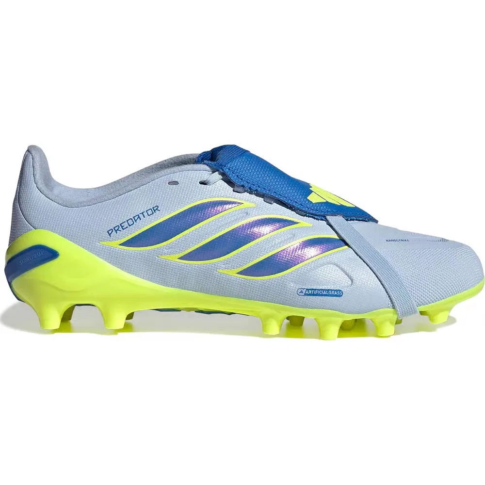 Детские футбольные бутсы Predator League Adidas, Blue/Blue/Yellow — фото 2