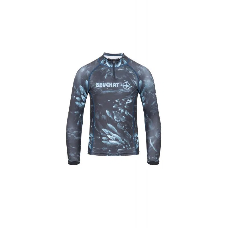 Детский рашгард с длинным рукавом Beuchat, Kosmosblau