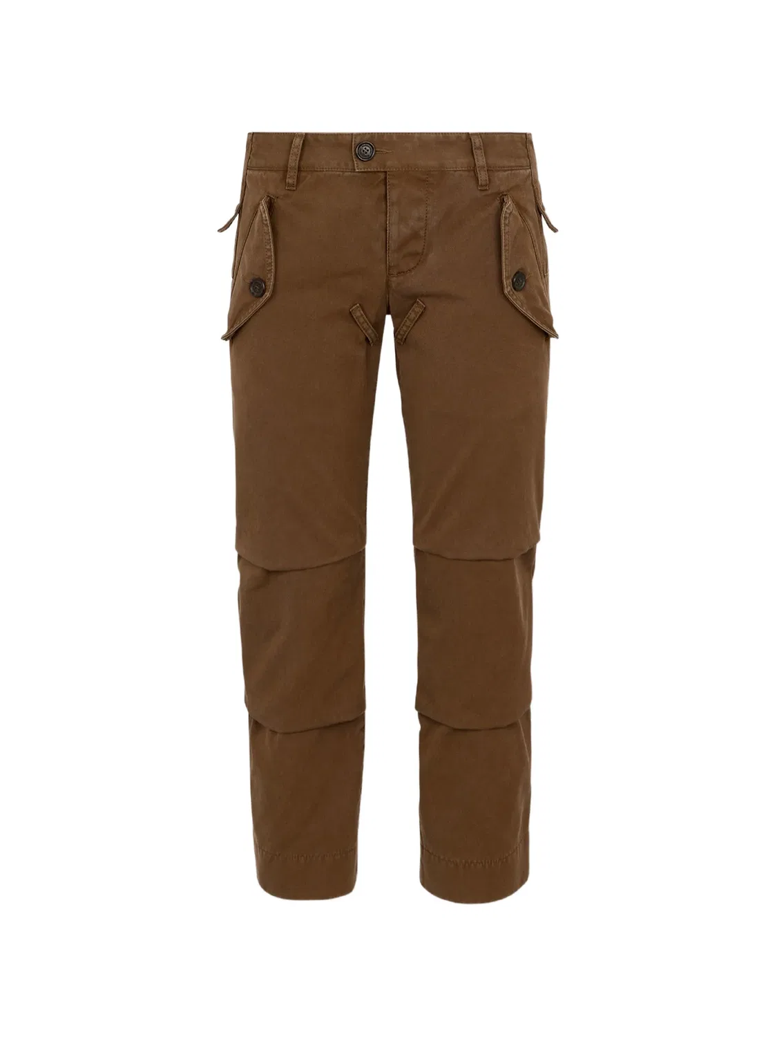 Брюки Utility2 коричневые DSQUARED2, коричневый