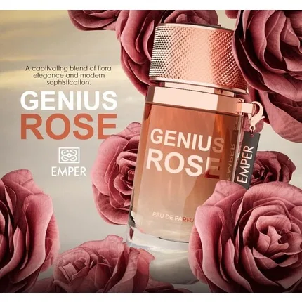 Парфюмерная вода цветочная Emper Genius Rose Fragrance