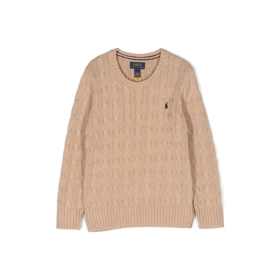 Детский свитер с длинным рукавом Polo Ralph Lauren, Camel