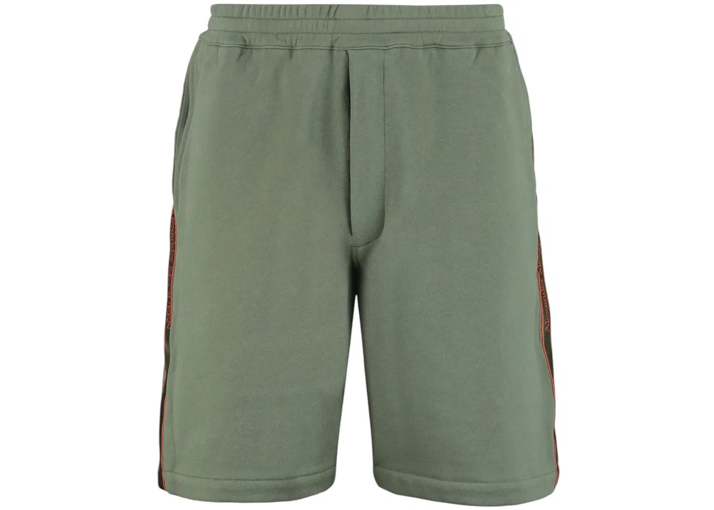 Мужские шорты с полосками Track Shorts Alexander McQueen, Green