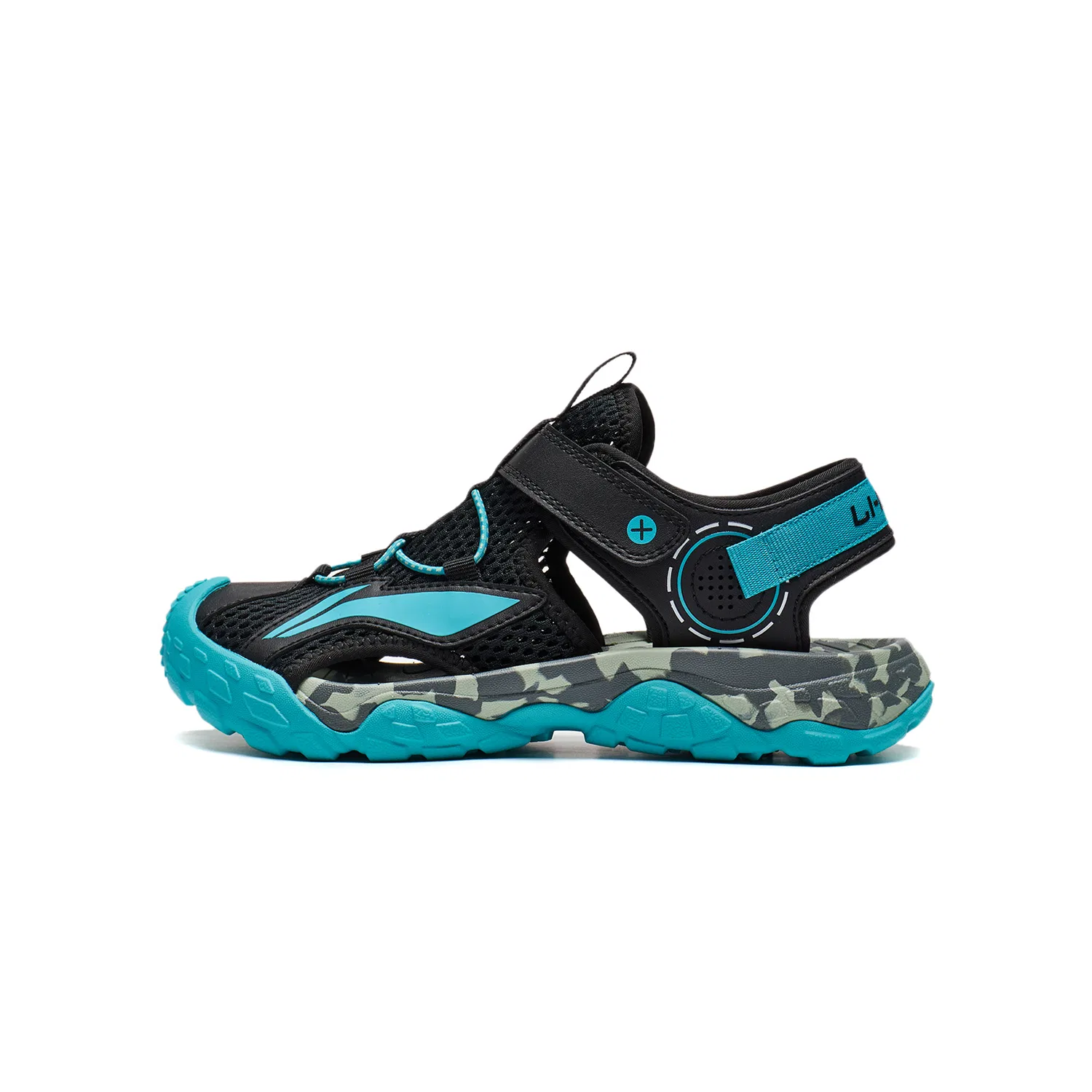 Детские сандалии из синтетической кожи Li-Ning YOUNG Sportlife, Black