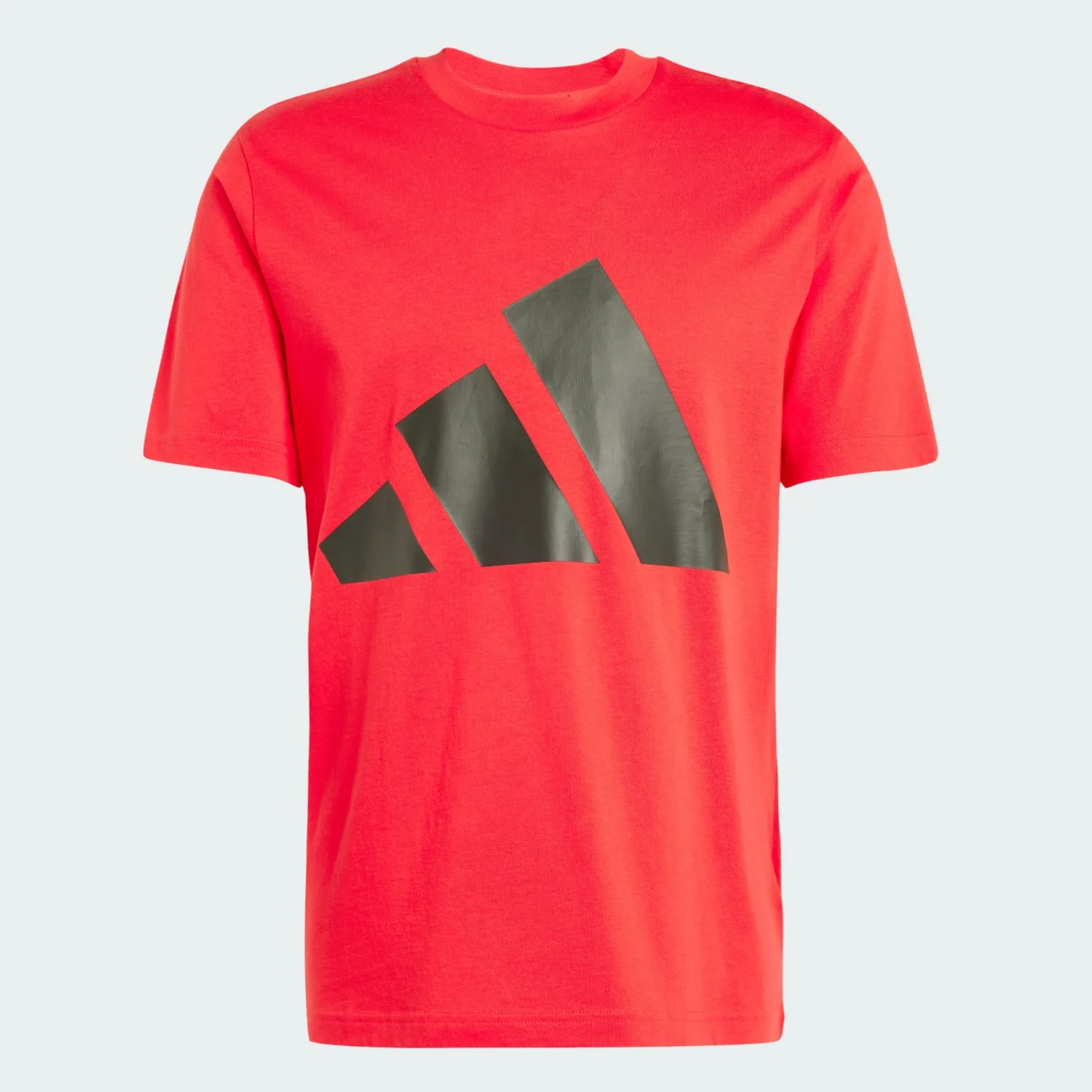 Футболка Adidas Essentials Big Logo, красный — фото 3
