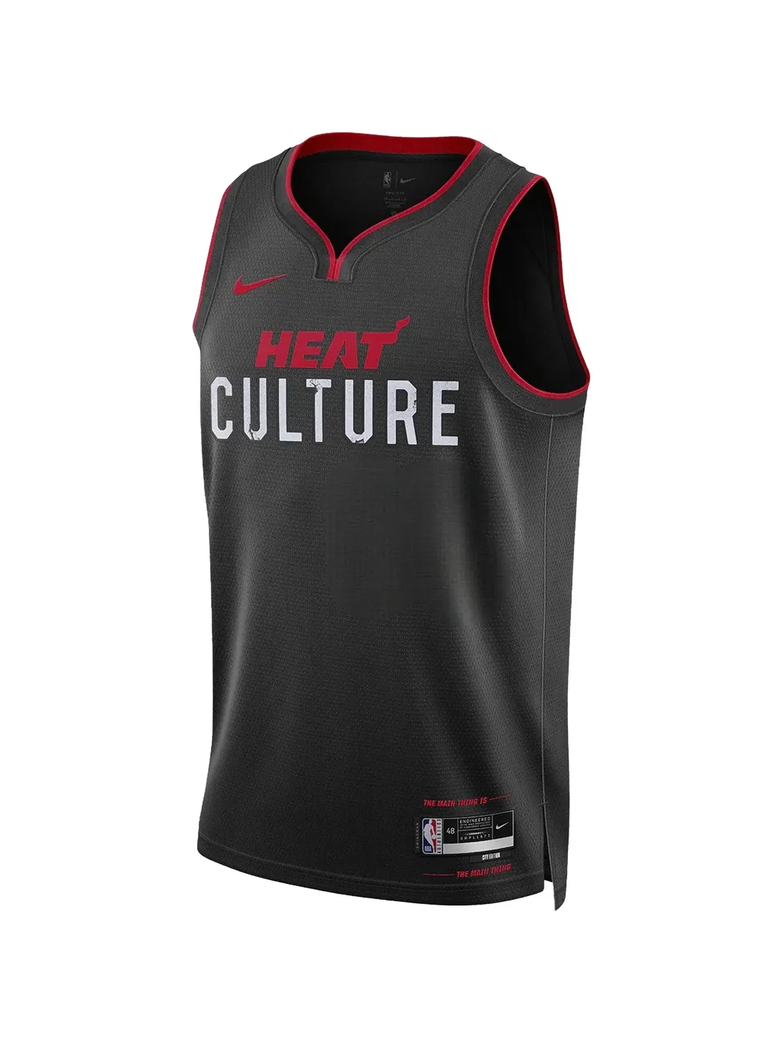 Топ Miami Heat City Edition Swingman Nike, черный — фото 2