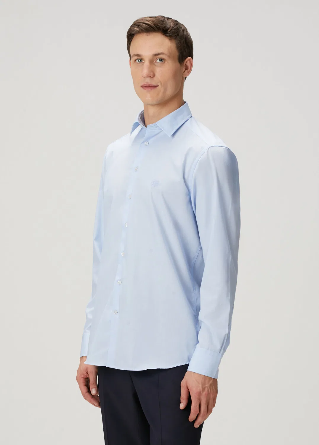 Рубашка Regular Fit Etro, light blue — фото 3