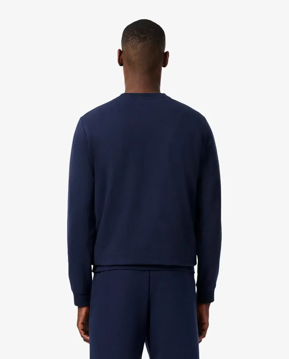 Мужская худи из футера Loungewear Lacoste, Navy — фото 2