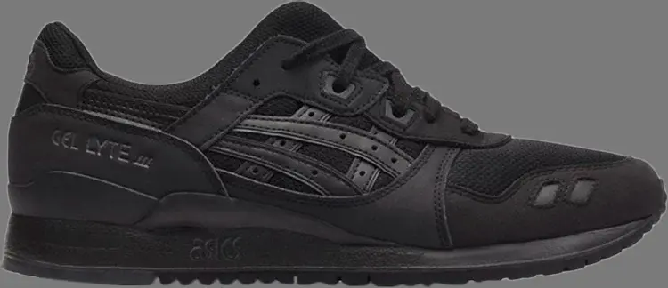 

Кроссовки gel lyte 3 'triple black' Asics, черный