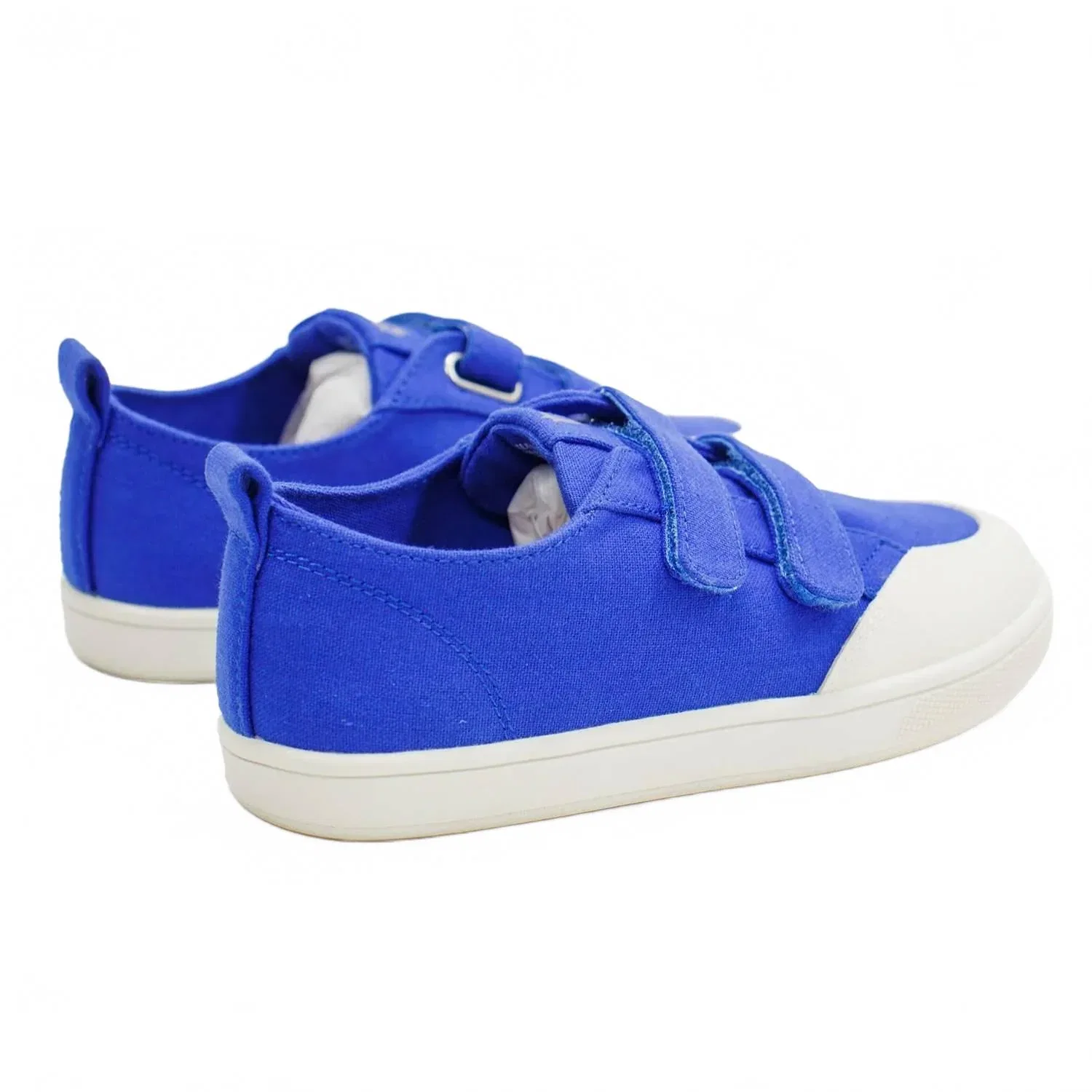 Детские кроссовки для девочек на двойной застежке Urban Sole Old Soles, Mid Blue — фото 4