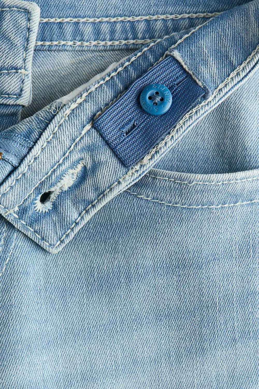 Джинсы-Клеш с низкой посадкой H&M, Helles Denimblau — фото 2