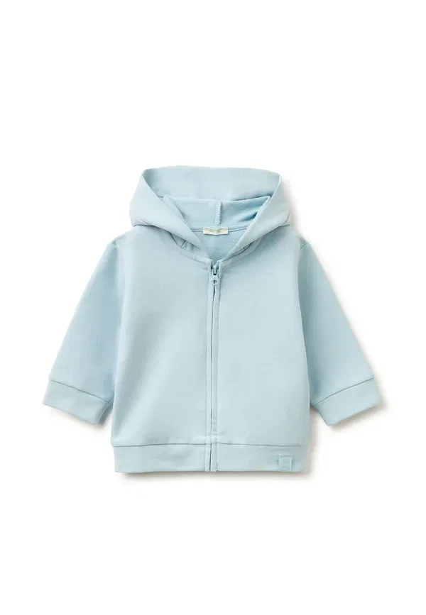 Толстовка на молнии унисекс - свитшот на молнии United Colors Of Benetton, синий