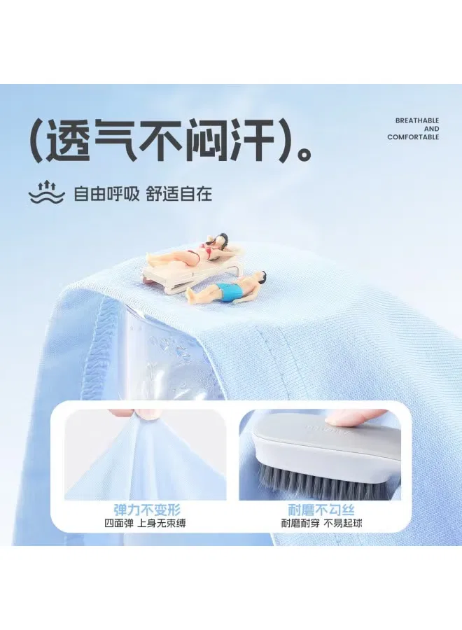 Топ без рукавов хлопковый для девочки Jeanswest, синий — фото 4