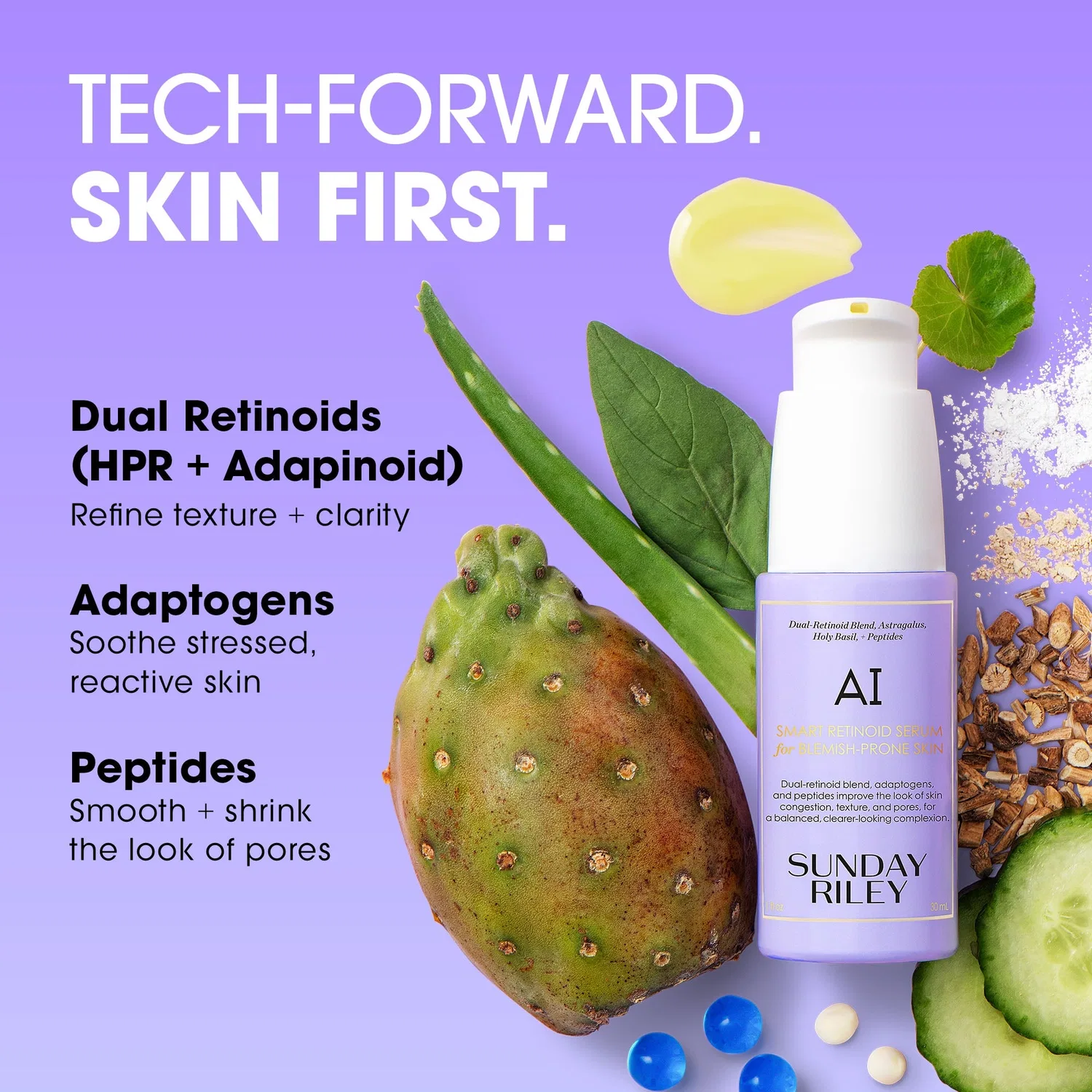 Сыворотка с ретинолом A.I. Smart Retinoid Serum Sunday Riley, 30 мл — фото 4