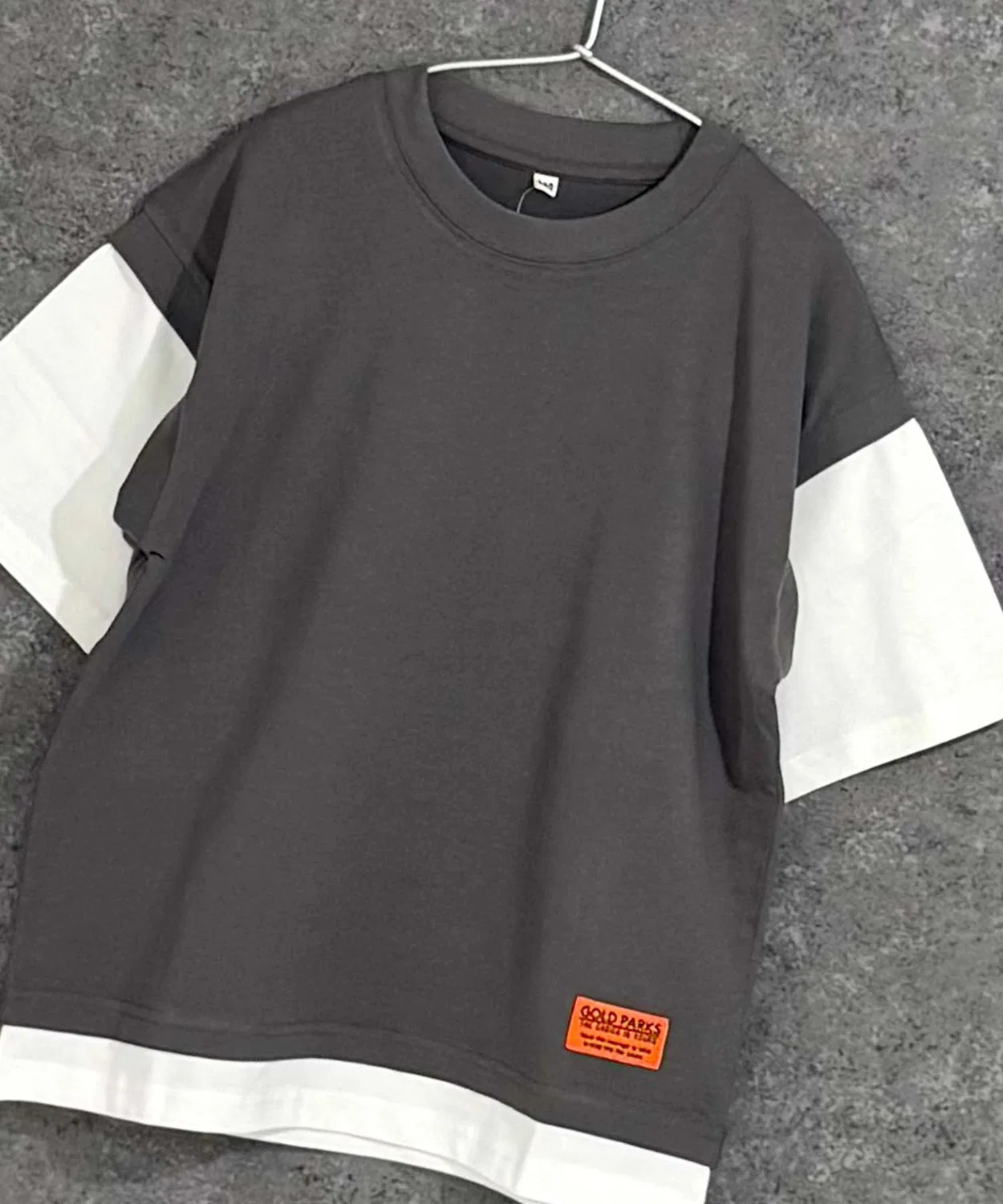 Детская футболка с имитацией многослойности, без рукавов Universal Style Wear, Blue — фото 2