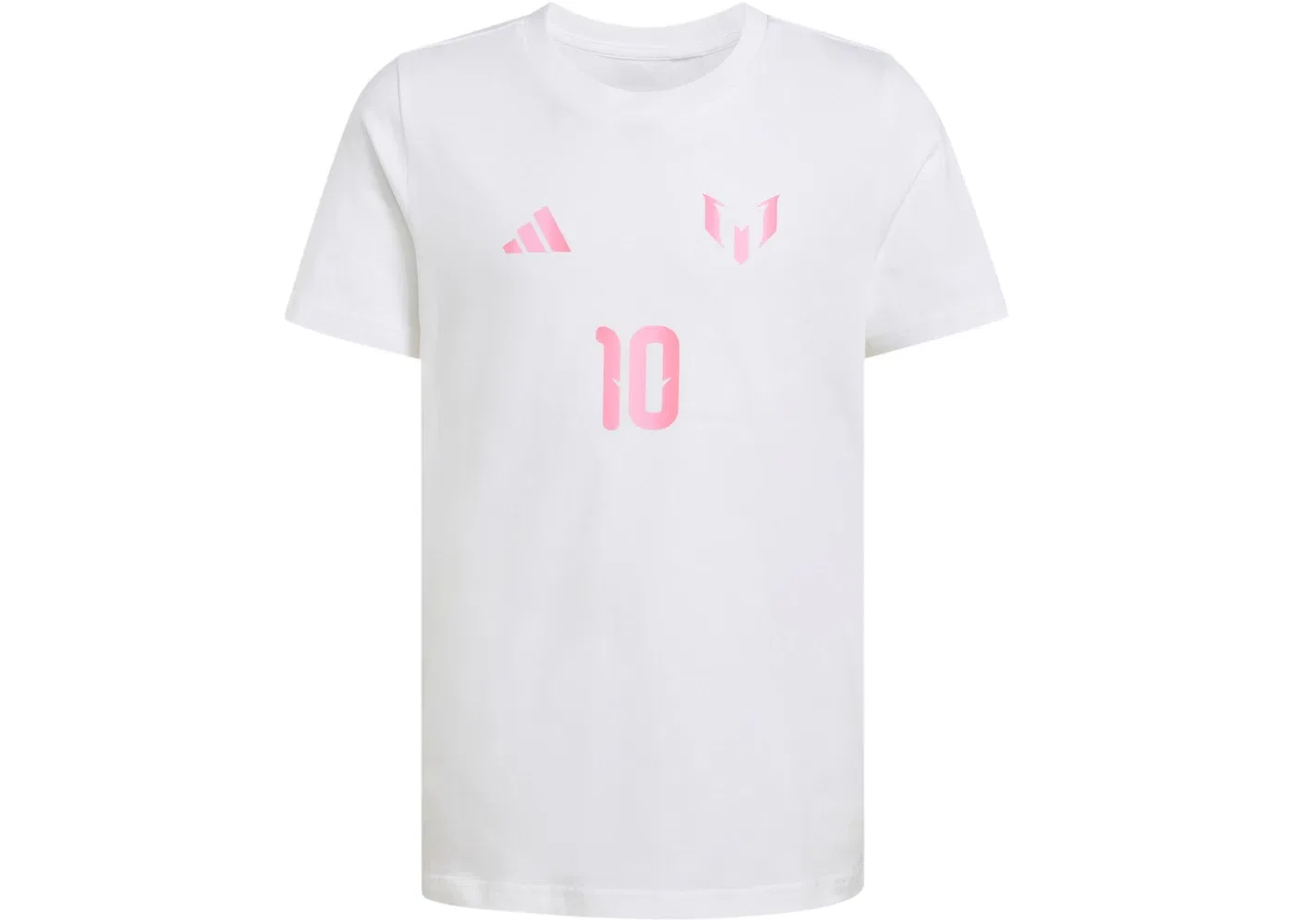 Детская футболка с принтом Name & Number Adidas, White