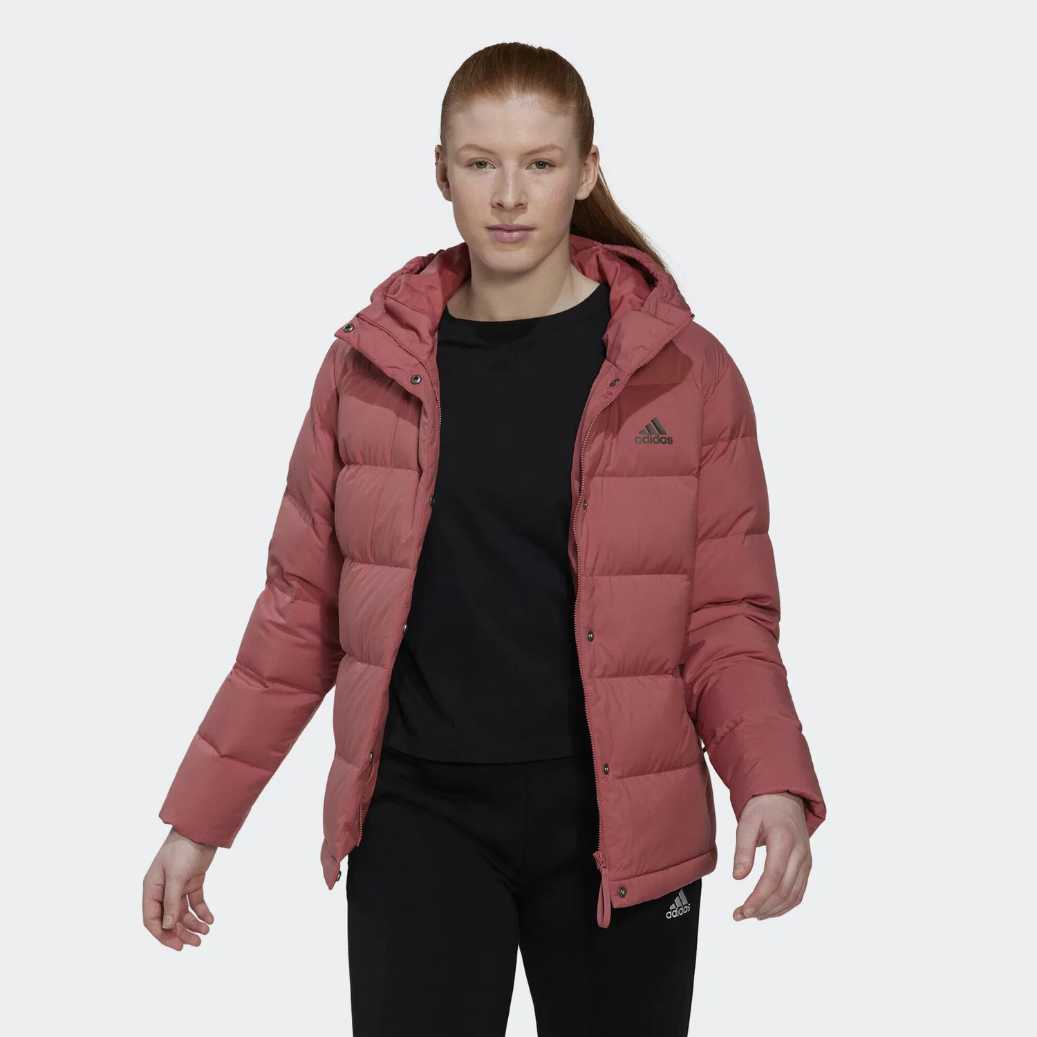 Мужская утепленная куртка Helionic Hooded Adidas, Red