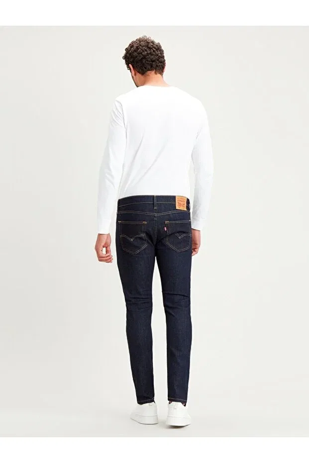 Мужские джинсы зауженные 512 slim fit men's jean pants - dark hollow local Levi'S, Med Indigo — фото 3