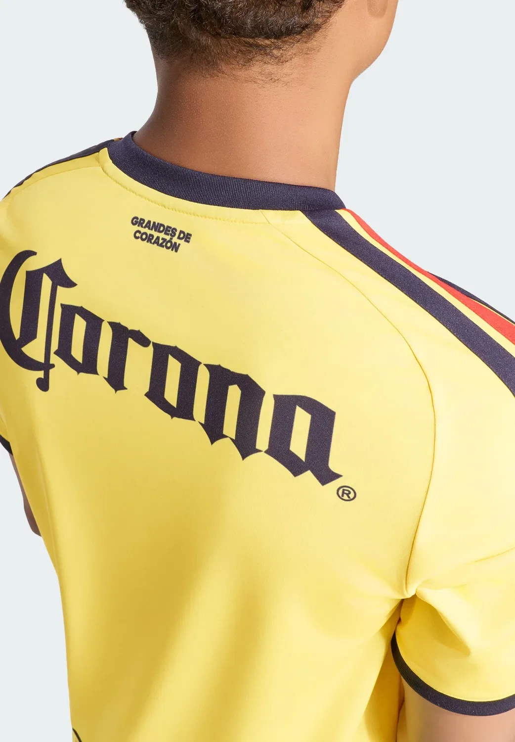 Домашняя футболка клуба «Америка» сезона 26/27 - клубная форма Adidas Performance, Impact Yellow/Legend Ink — фото 4