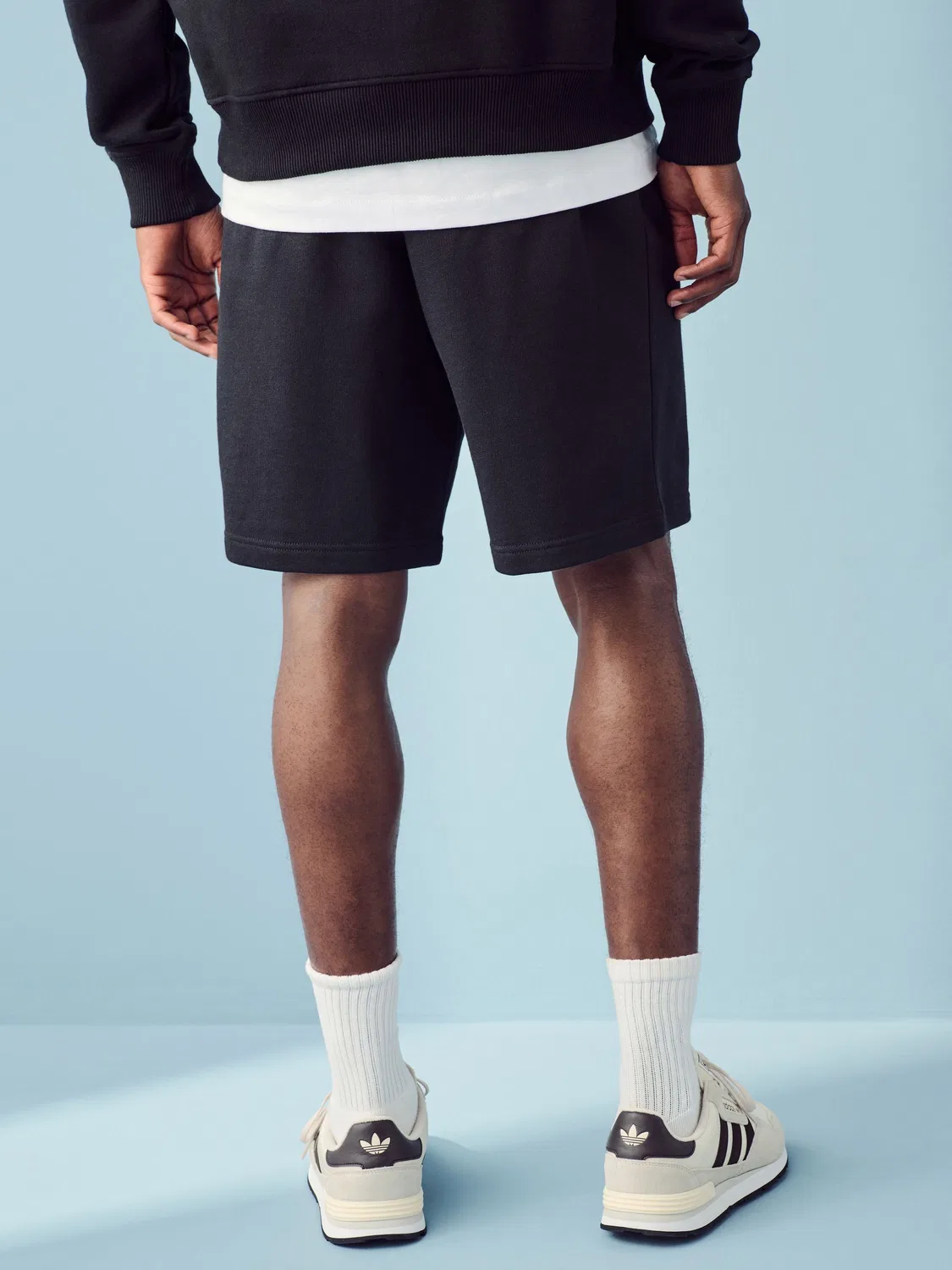 Шорты классические Essentials Trefoil, adidas Originals, черный — фото 3