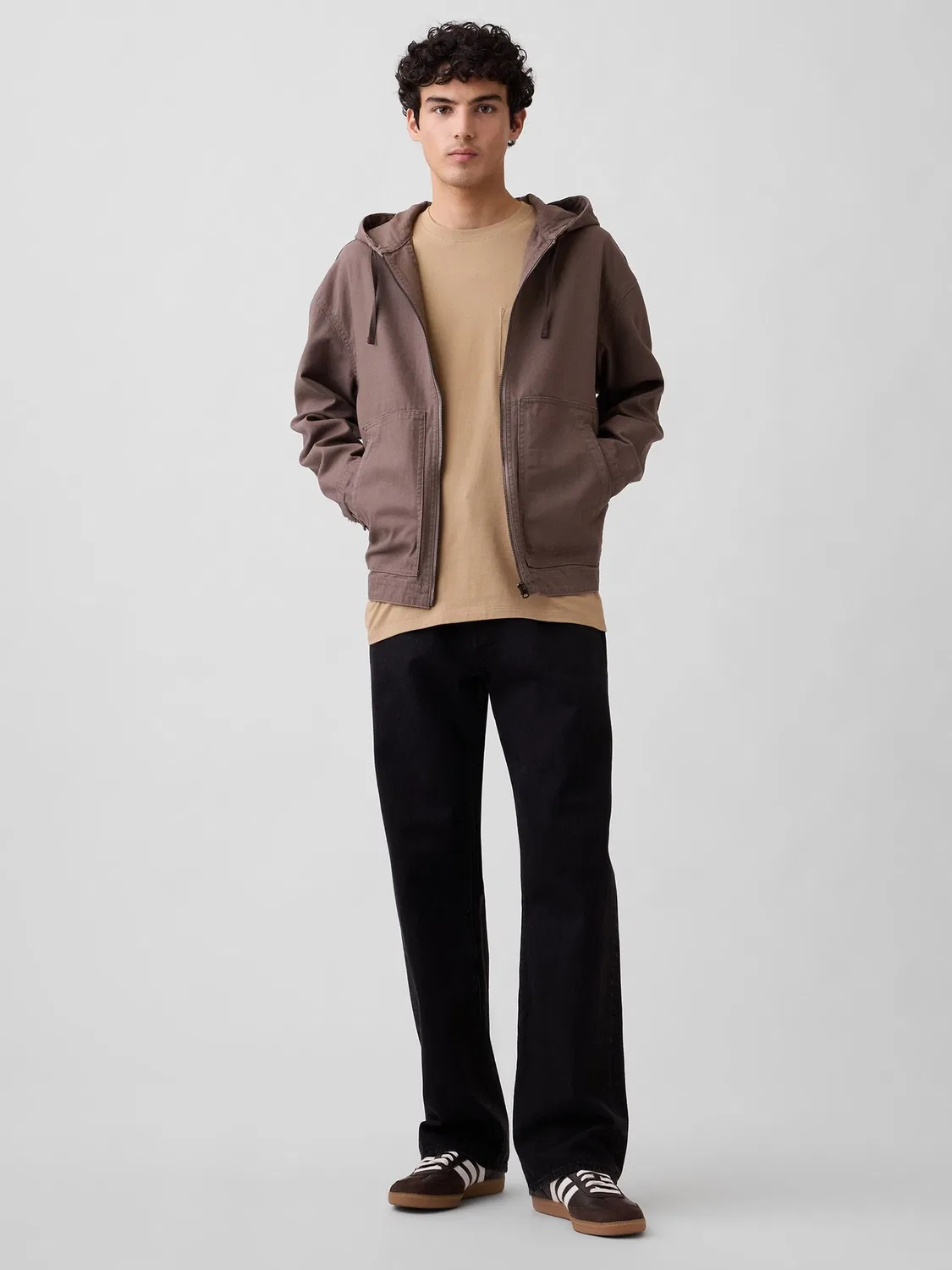 Футболка повседневная Everyday Soft Pocket Gap, бежевый — фото 3