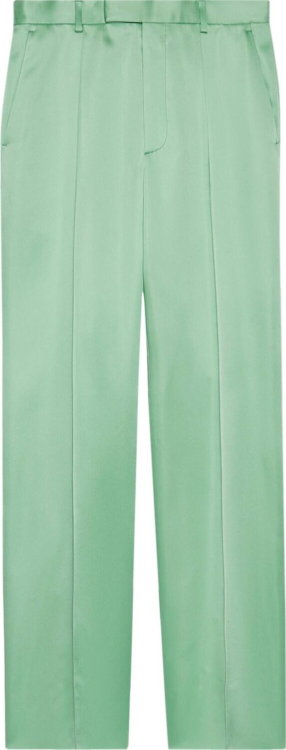

Брюки Gucci Formal Satin Suit Pant Aquamarine