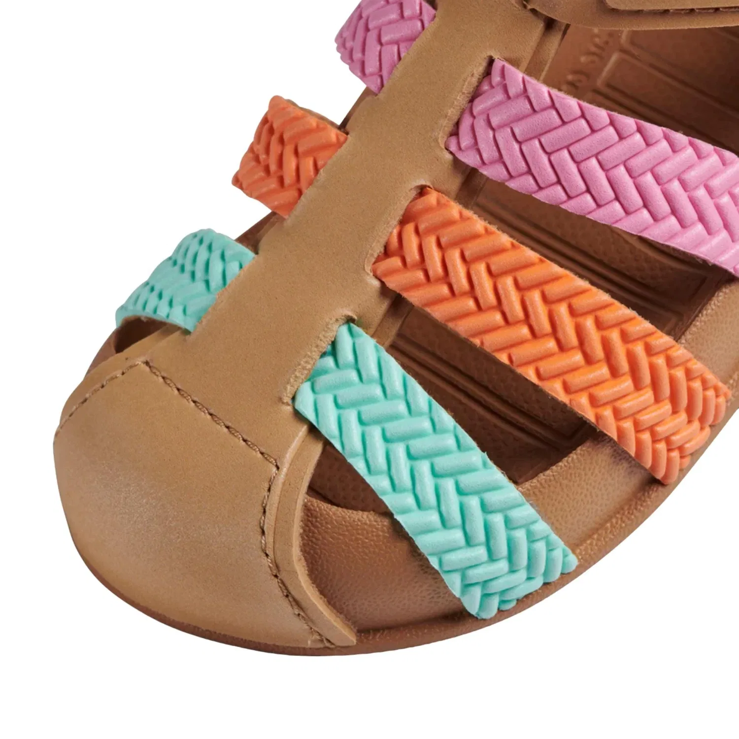 Детские сандалии для мальчиков для воды Reef Water Beachy Malibu Smoothie CJ2010, коричневый — фото 3