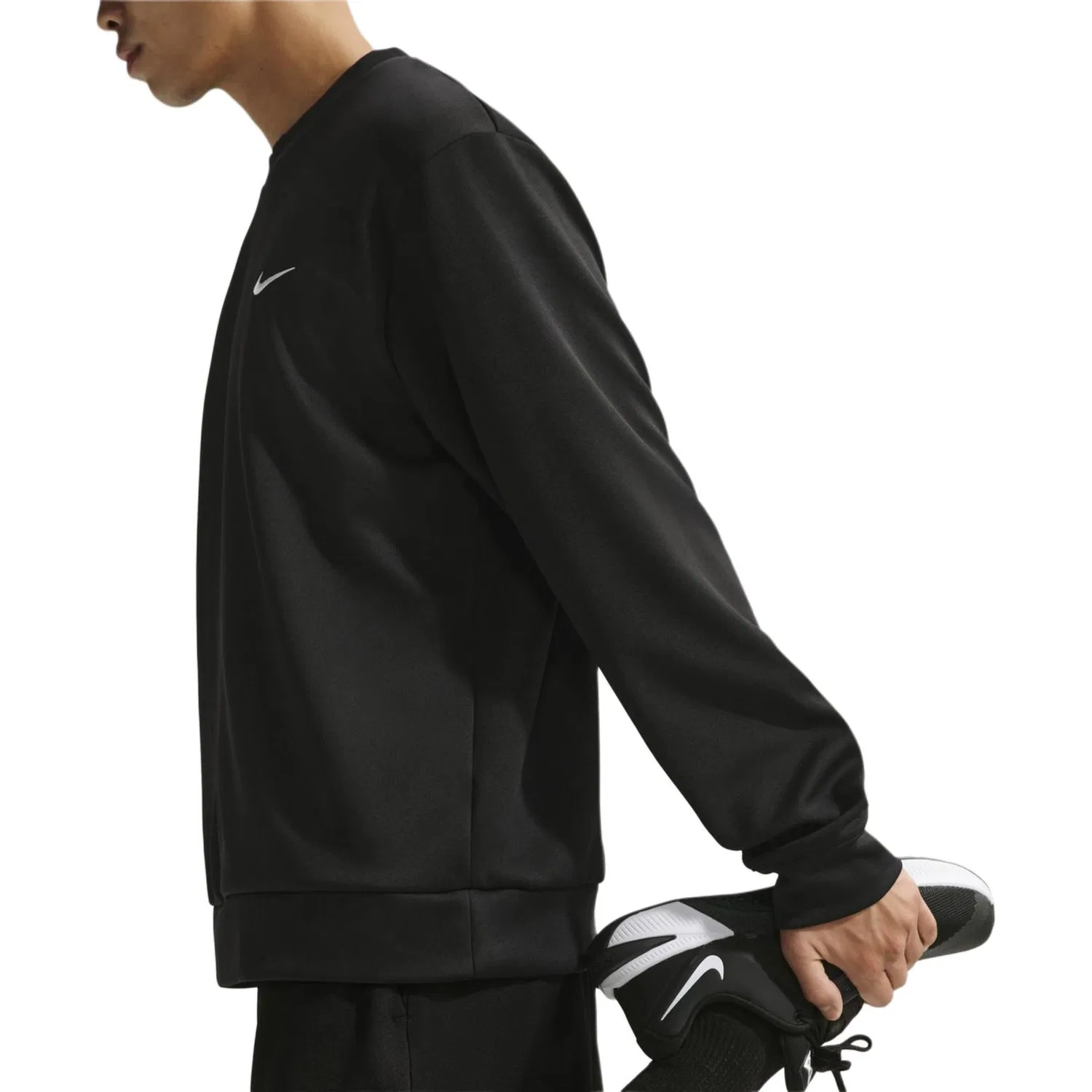 Мужская толстовка из флиса Nike, Black — фото 4