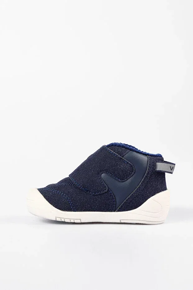 Детские ботинки на липучке Vicco, Navy Blue — фото 2