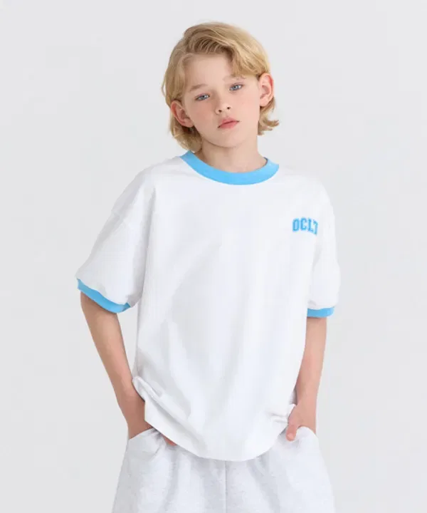 Футболка с коротким рукавом G1, Ocelot Junior, синий — фото 3