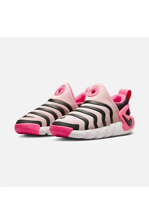 Детские спортивные туфли для девочек с липучкой Dynamo go easy on/off Nike, Pink — фото 3