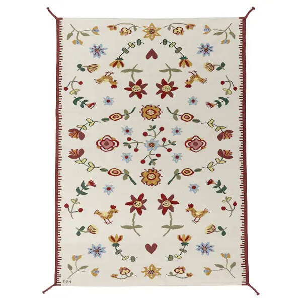 

Ковер Ikea Nickgras Woven Handmade, 170х240 см, мультиколор