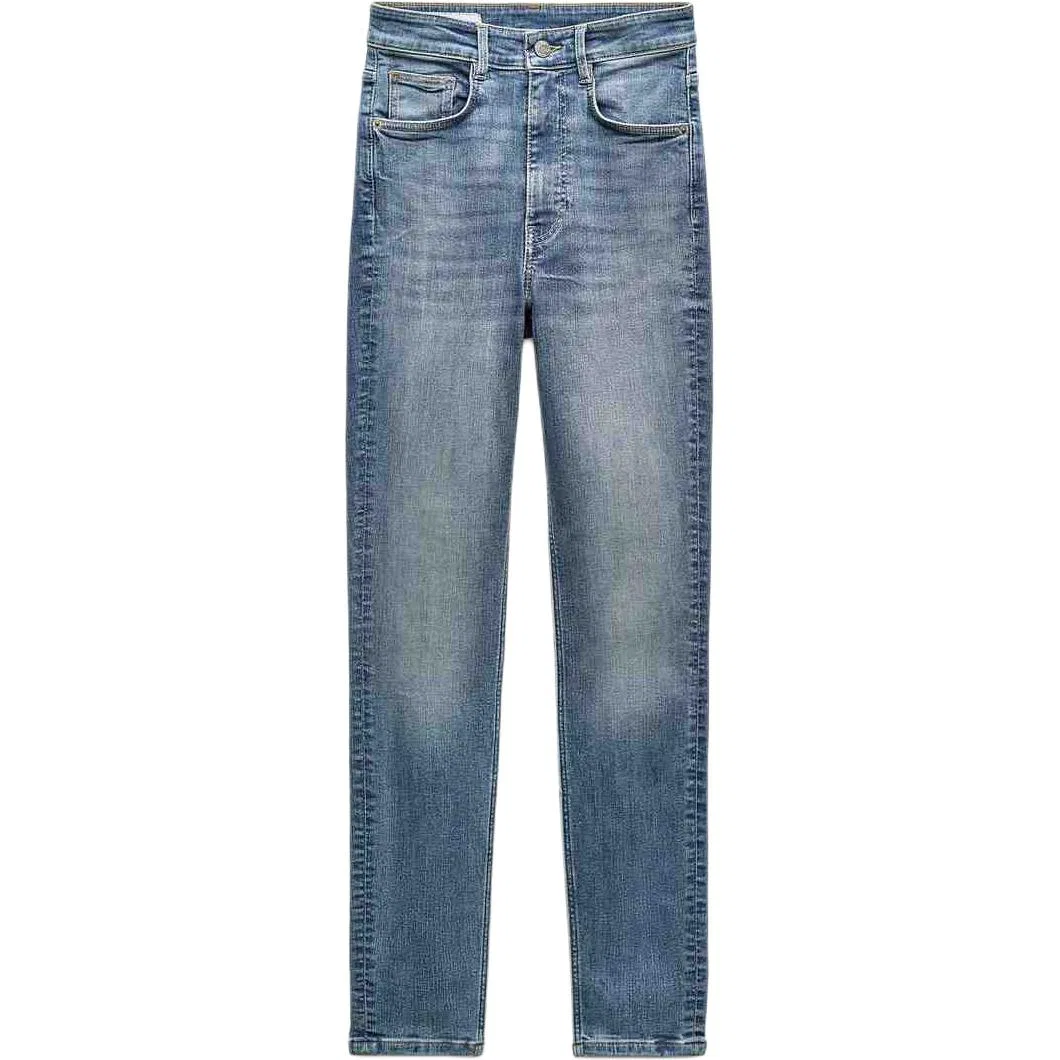 Женские джинсы умеренно-облегающего кроя ZARA, Black — фото 3