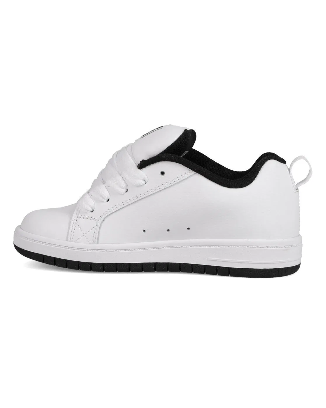 Детские кожаные кроссовки COURT GRAFFIK Dc Shoes, Weiss — фото 3