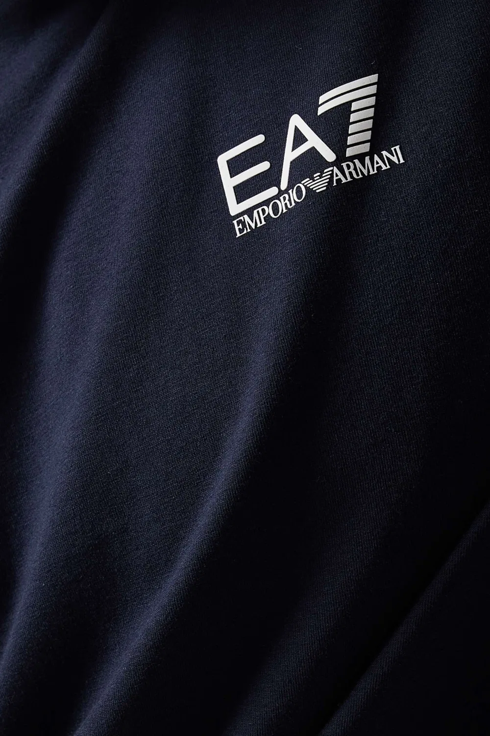Футболка с коротким рукавом с логотипом EA7 Emporio Armani, синий — фото 4