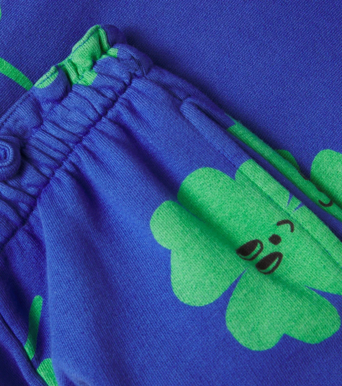 Спортивные штаны из хлопкового джерси Lucky Clover Bobo Choses, синий — фото 3