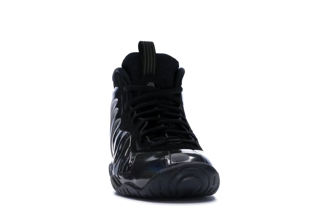 Детские кроссовки Lifestyle с технологией Zoom Air Nike Air Foamposite One, Legion Green/Black-Black — фото 2