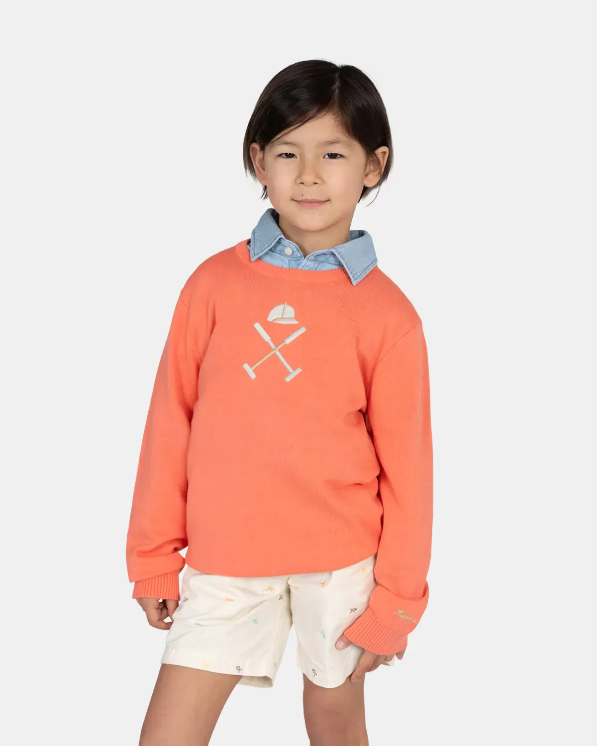 Детский джемпер с рисунком Harper & Neyer, Coral
