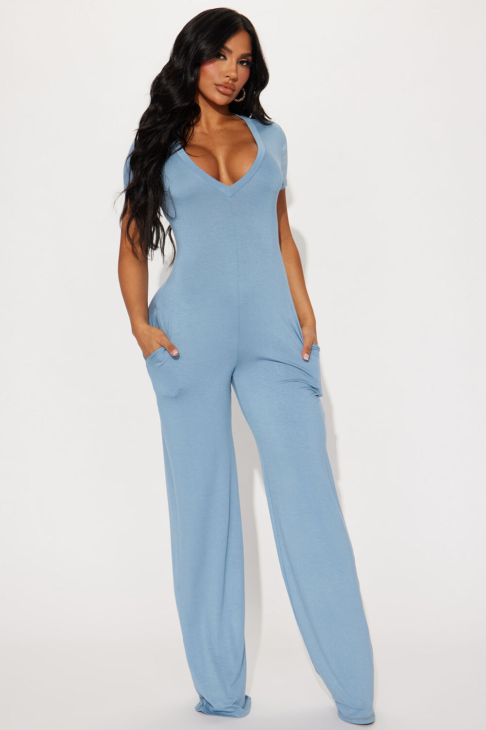 

Комбинезон Fashion Nova AP9279, деним
