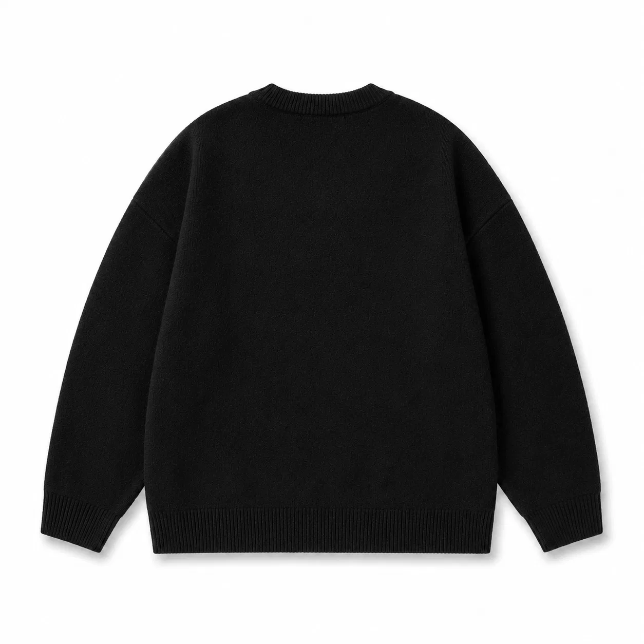 Детский свитер с круглым вырезом и свободным кроем Unisex Crew Neck Moderate, MostwantedLab, Green — фото 4