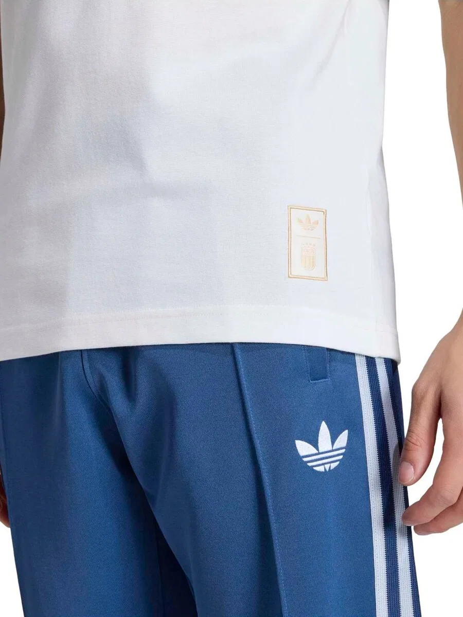 Спортивная футболка ADIDAS PERFORMANCE 'FIGC' белого цвета — фото 3