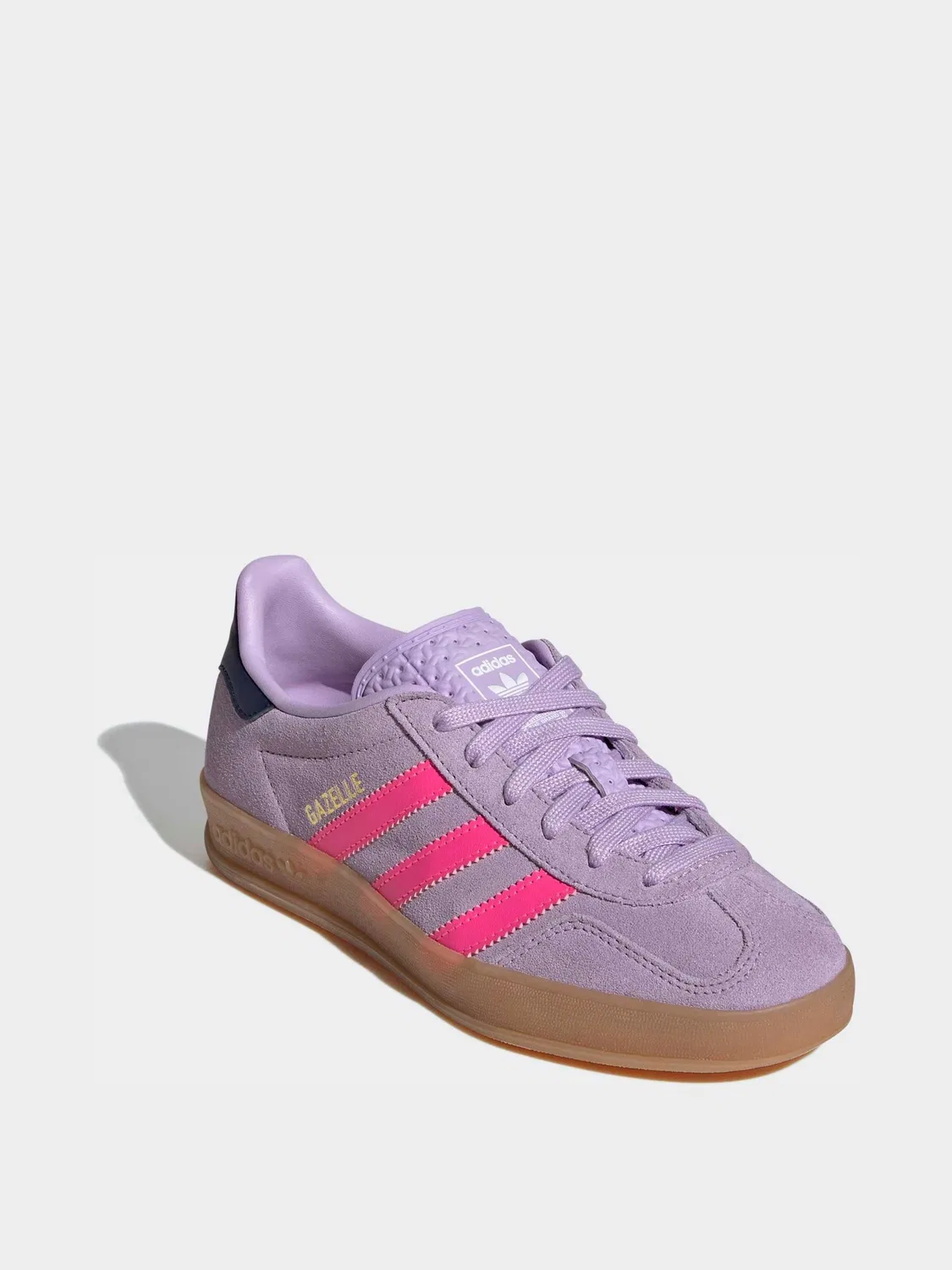 Кроссовки Gazelle Indoor adidas originals, фиолетовый