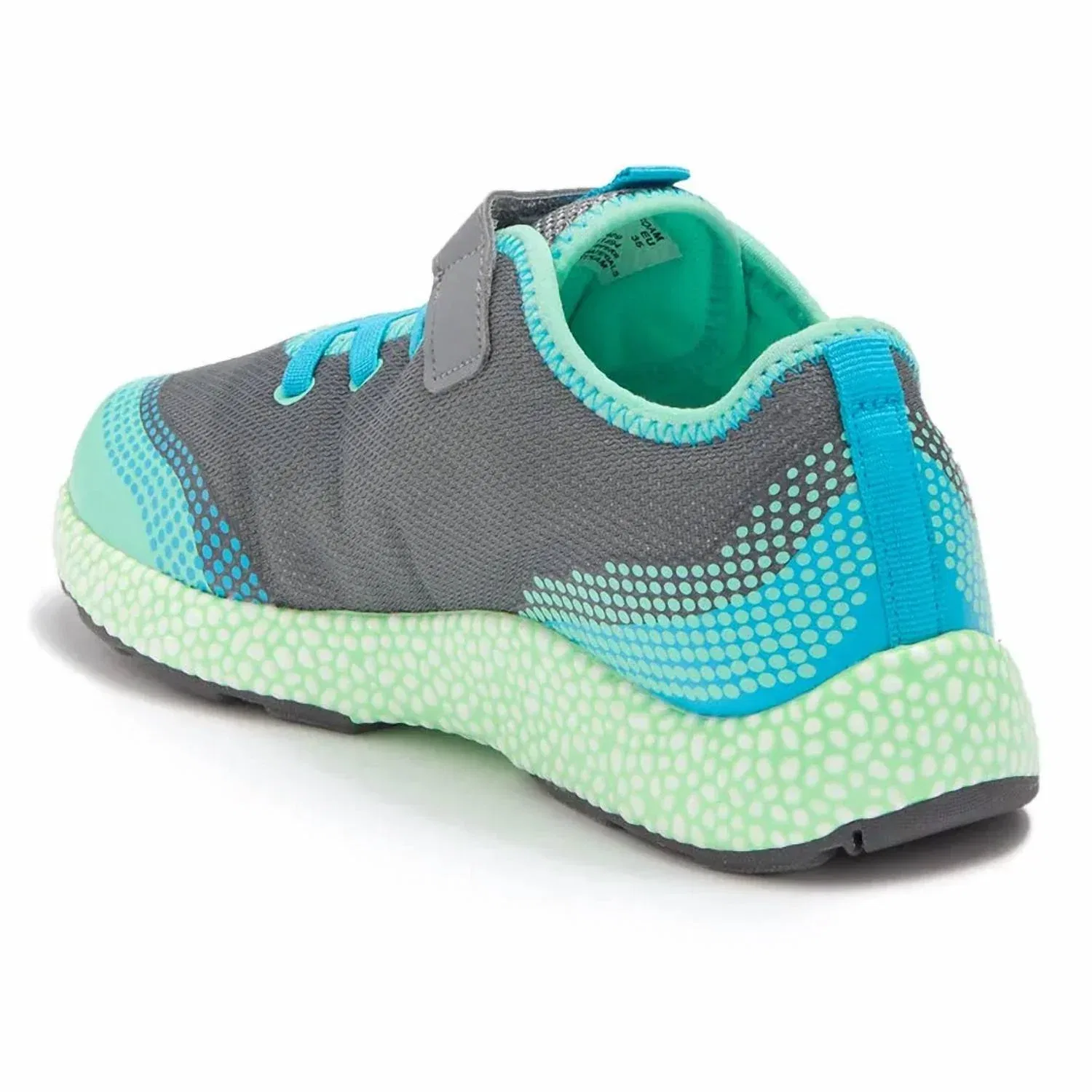 Детские кроссовки с дышащим верхом Astrofoam SAUCONY, Gry/Turquoise — фото 2