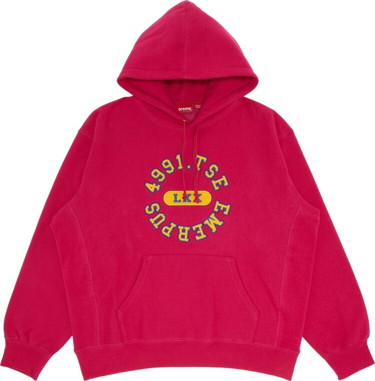 

Толстовка Supreme Reverse Hooded Sweatshirt 'Fuchsia', розовый