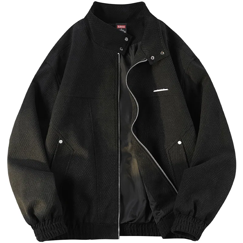 Детская куртка с воротником-стойкой BALENO, Black