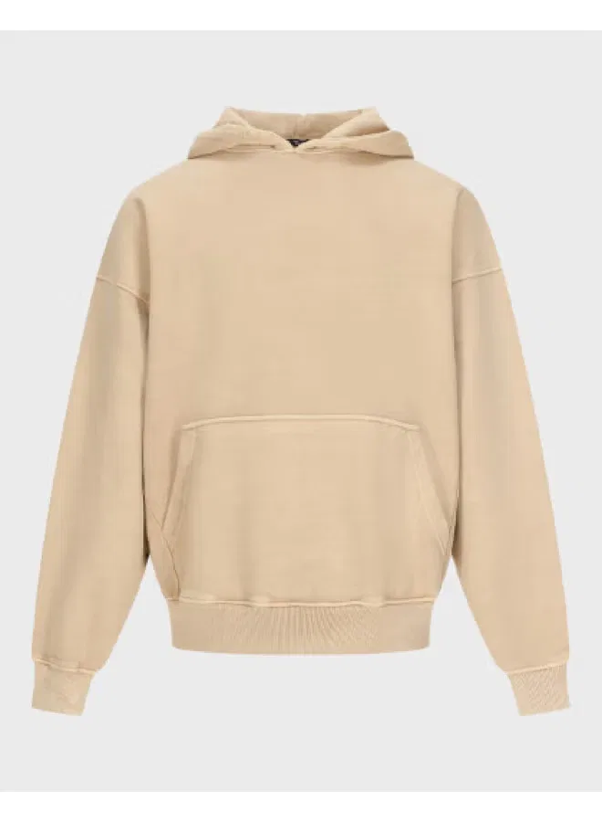 Свитшот с капюшоном на флисе Zara, хаки