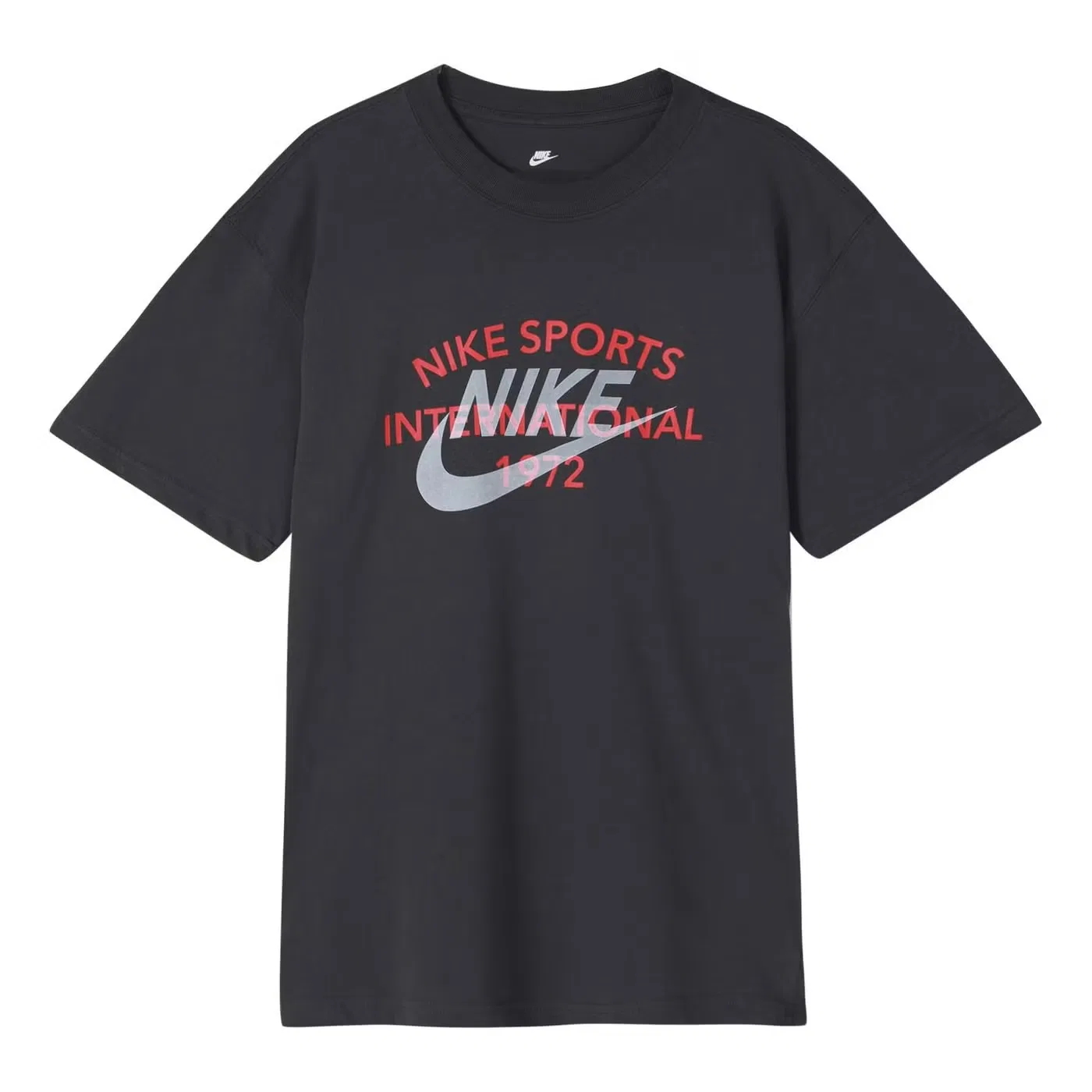 Футболка с принтом логотипа Circa Hybird Nike, серый